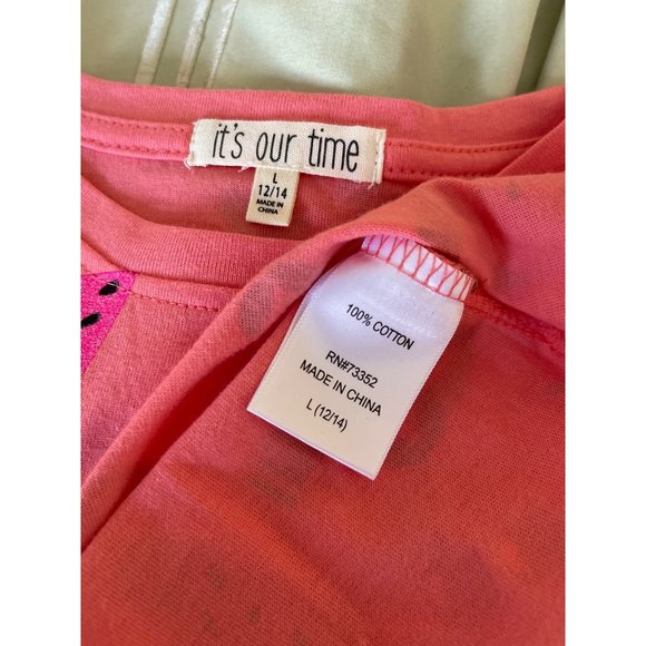 It’s Our Time Watermelon, Cherry Short Sleeve Tee - Picture 11 of 11